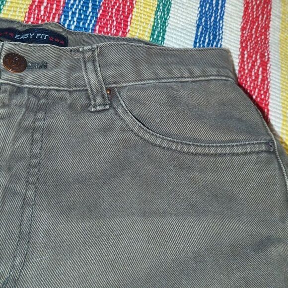 Bill Blass‎ green vintage jeans with eagle patch 🦅 - Picture 4 of 7